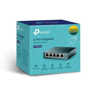 TP-Link TL-SG105 5-Port 10/100/1000Mbps Gigabit Desktop Switch