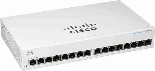 Cisco CBS Unmanaged 16-Port Gigabit Switch Non-PoE-CBS110-16T-UK