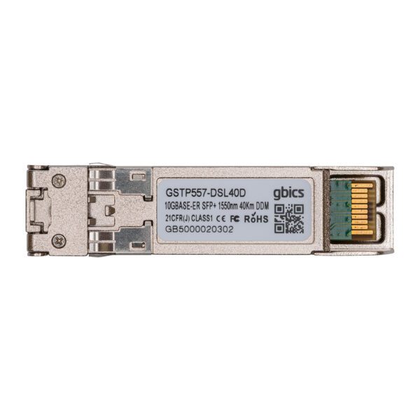 Cisco SFP-10G-ER Compatible SFP+ 10GBASE-ER 1550nm 40km DOM Duplex LC/UPC SMF Optical Transceiver Module - Image 2