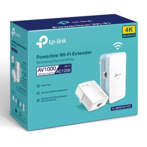 TP-Link AV1000+AC1200 Gigabit Powerline ac Wi-Fi Kit - TL-WPA7517 KIT